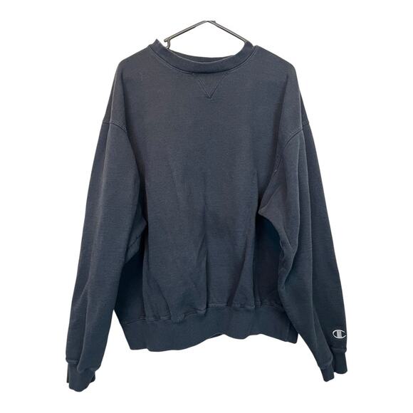 Champion XXL Sweatshirt Fleece Pullover Hoodie Distressed Athleisure Casual - Picture 1 of 4